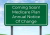 PLAN ANNUAL NOTICE OF CHANGE(ANOC)