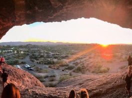 Catch the Sunset from the Hole in the Rock Phoenix Az Sunset