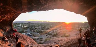 Catch the Sunset from the Hole in the Rock Phoenix Az Sunset