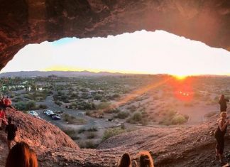 Catch the Sunset from the Hole in the Rock Phoenix Az Sunset
