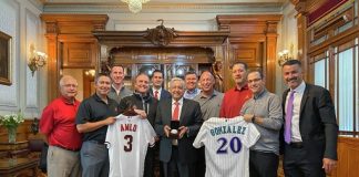 D-Backs Meet with Mexico’s President Lopez Obrador in Mexico City.