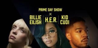 Prime Day Show con Billie Eilish, H.E.R y Kid Cudi