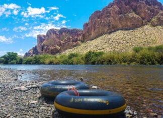 Salt River Tubing | Fun for the Summer Phoenix Arizona Fun Things To Do